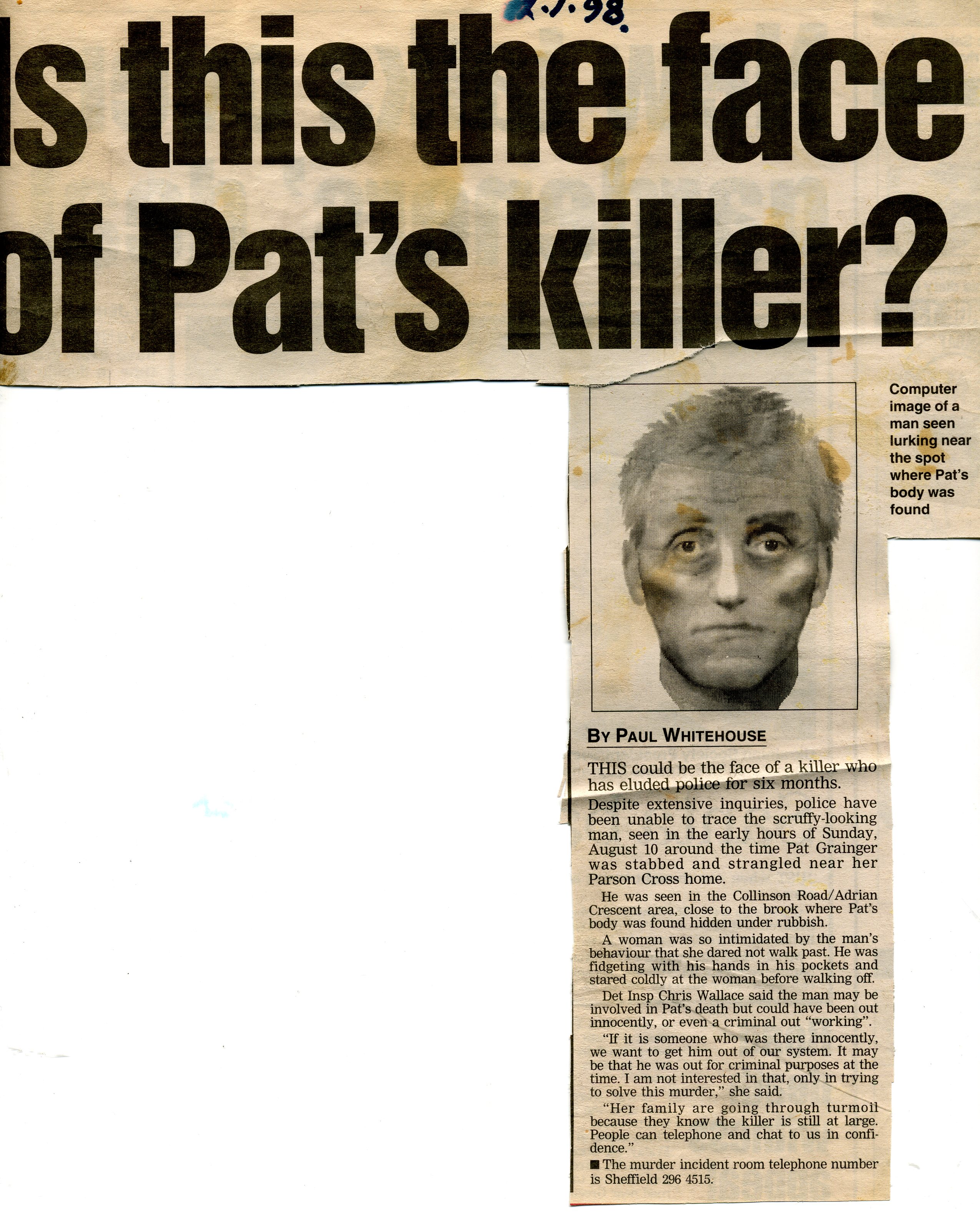 Is this the face of pats killer