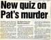 New quiz on Pats murder